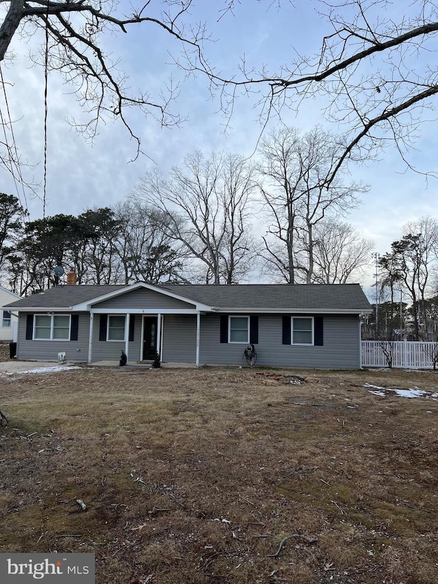 view of front of house