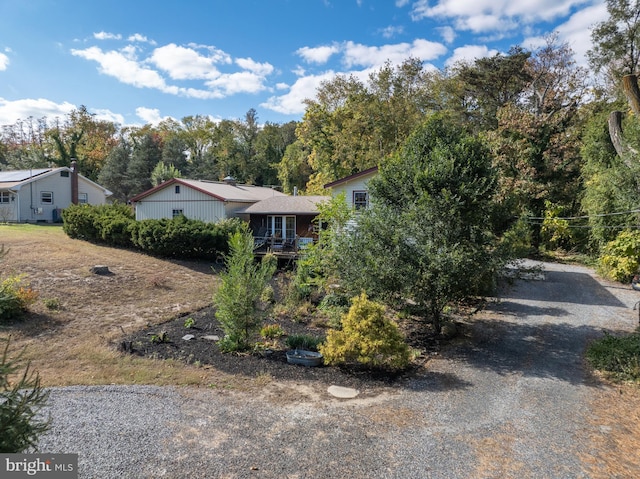 view of front of house