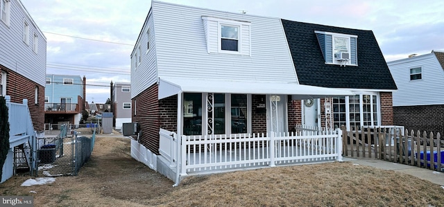 view of rear view of house