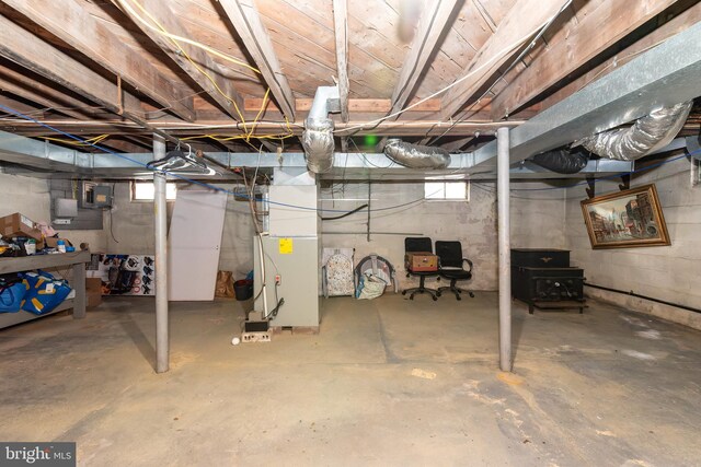 862 Bay Ave, Toms River, NJ 08753 - basement with heating unit