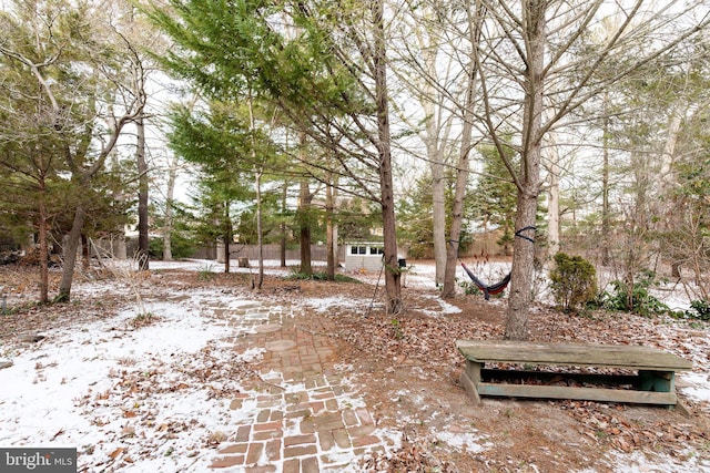 862 Bay Ave, Toms River, NJ 08753 - view of yard covered in snow