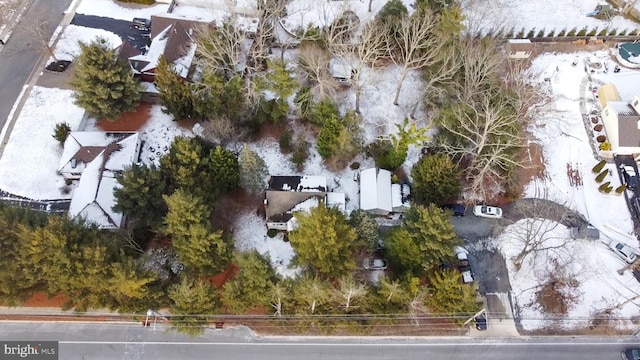 862 Bay Ave, Toms River, NJ 08753 - view of snowy aerial view