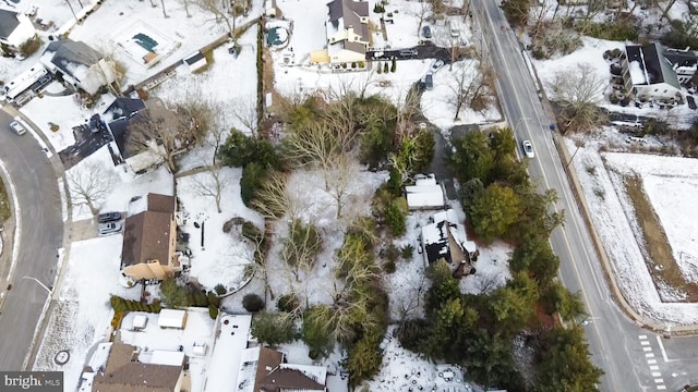 862 Bay Ave, Toms River, NJ 08753 - view of snowy aerial view