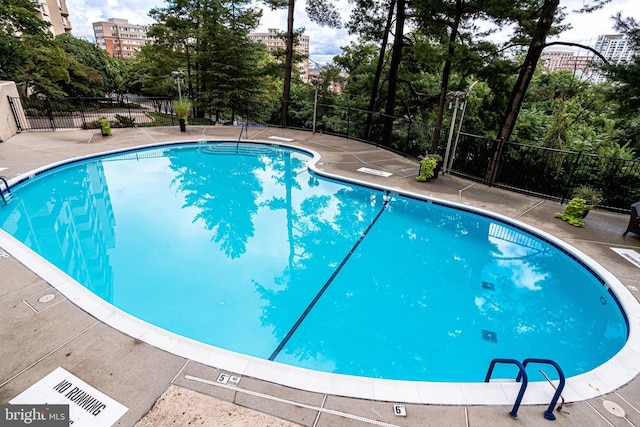 view of swimming pool