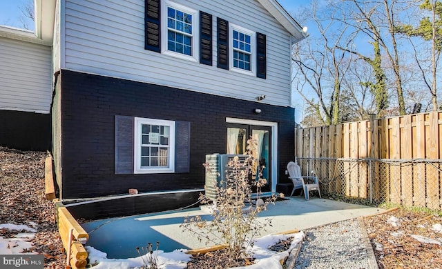 exterior space with a patio area