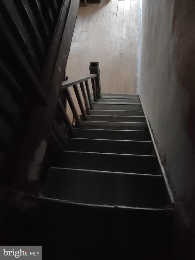 view of staircase