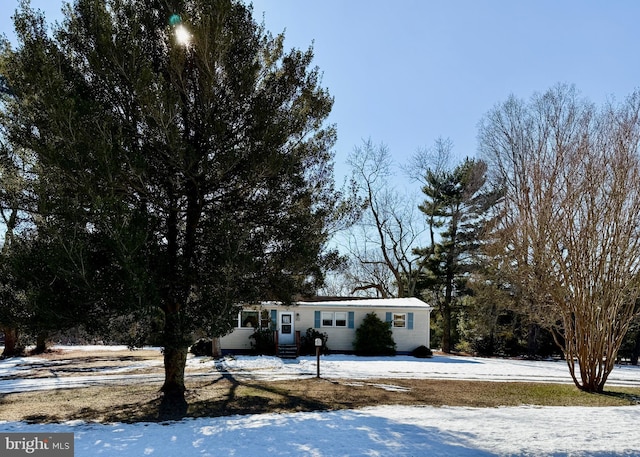 view of front of house