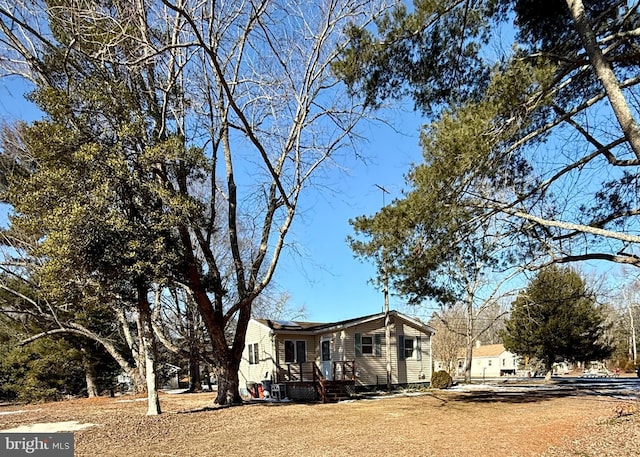 view of front of house