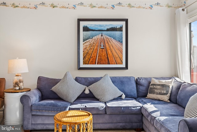 view of living room