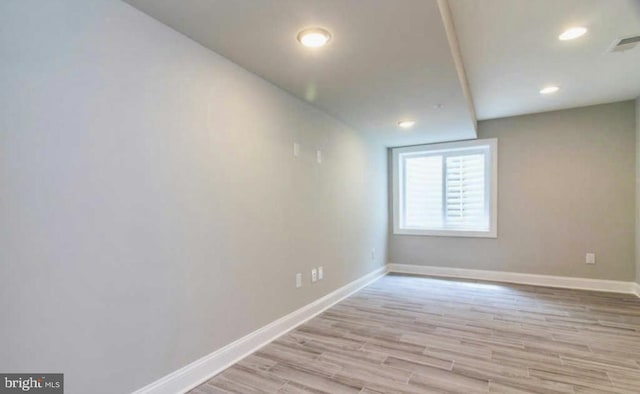 2312 Pierce St, Philadelphia, PA 19145 - spare room featuring light wood-style floors and recessed lighting