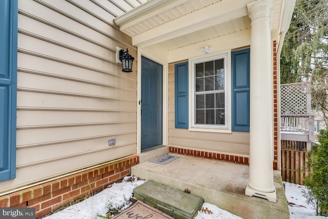 view of property entrance