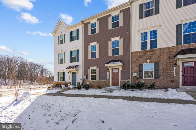 view of townhome / multi-family property