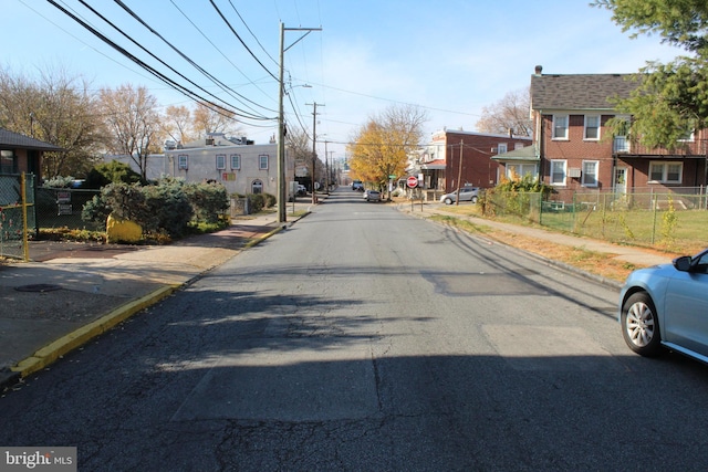 view of street