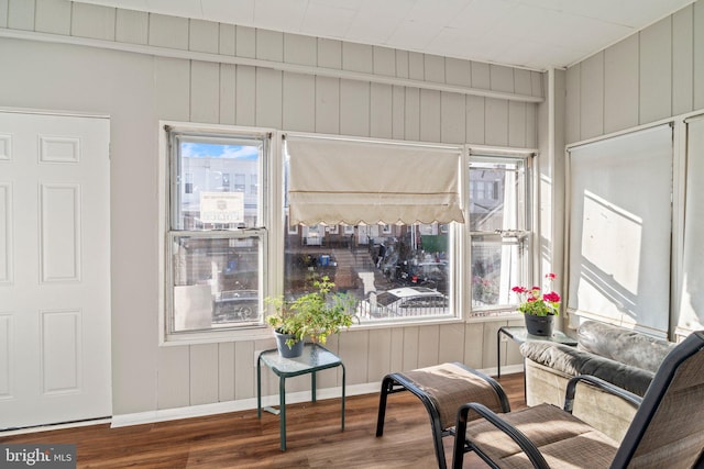 sunroom with a wealth of natural light