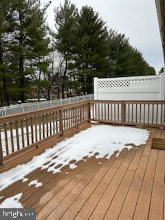 view of deck