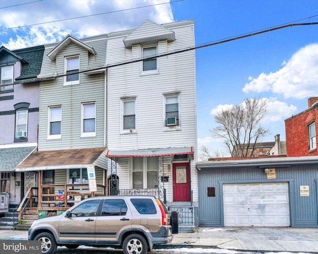 multi unit property with a garage