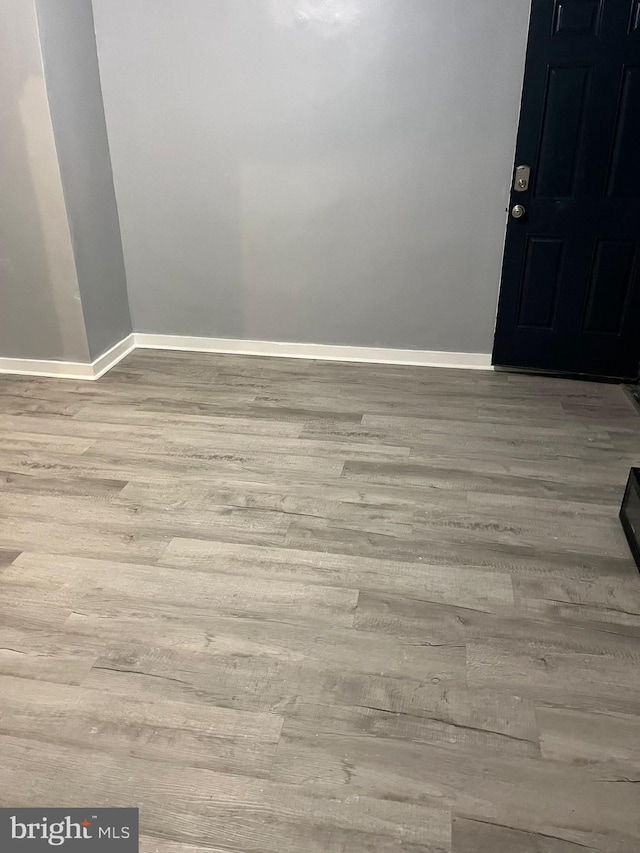 interior space featuring light wood-type flooring