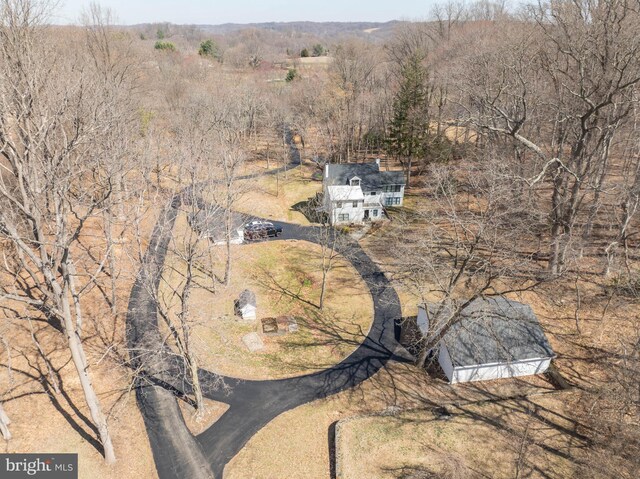 2701 Montchanin Rd, Wilmington, DE 19807 - drone / aerial view