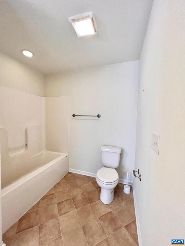 bathroom featuring toilet