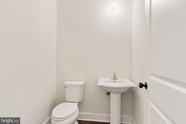 bathroom with toilet