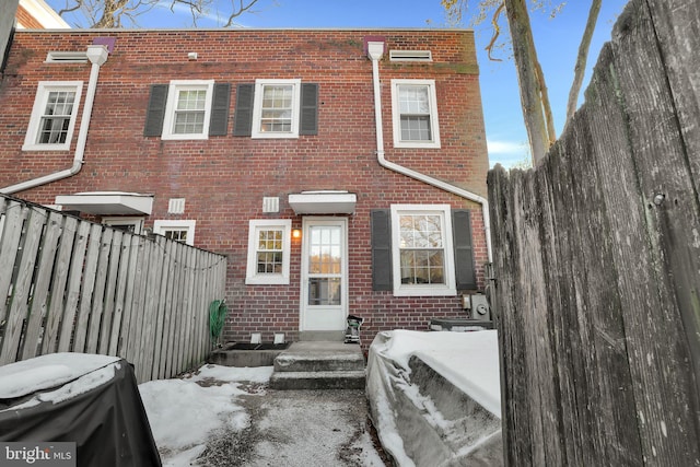 view of townhome / multi-family property