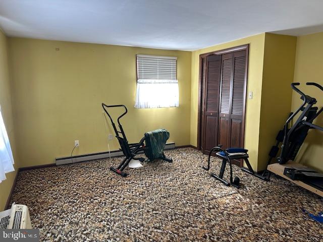 view of workout room