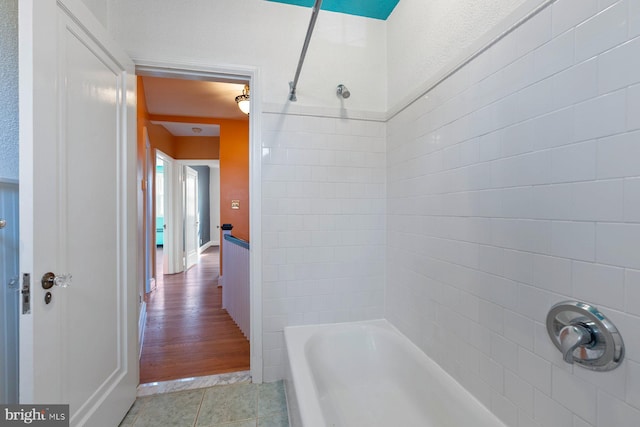 bathroom featuring tile patterned flooring