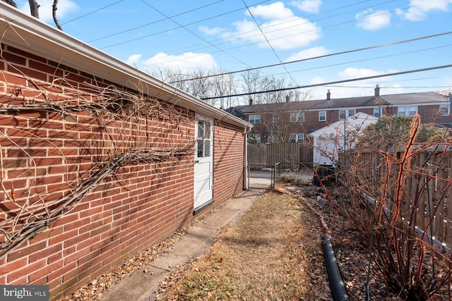 view of side of property