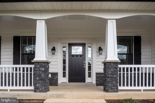 view of entrance to property