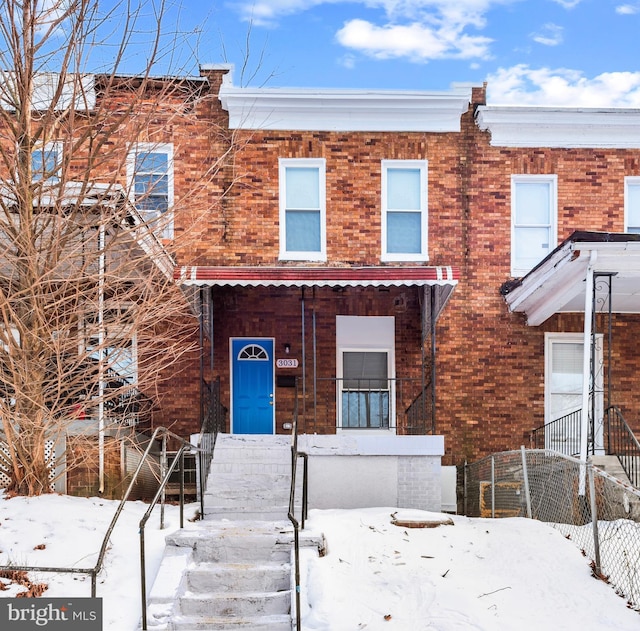 view of townhome / multi-family property