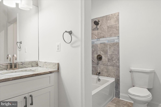 1631 U St SE, Washington, DC 20020 - full bathroom with vanity and shower / bath combination