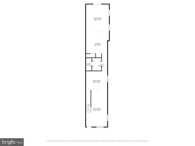 1631 U St SE, Washington, DC 20020 - view of property floor plan