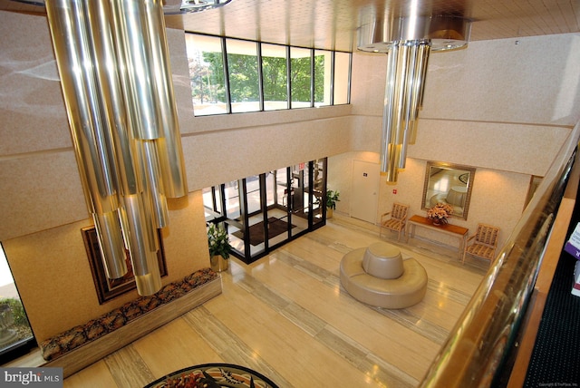 dining area with hardwood / wood-style flooring