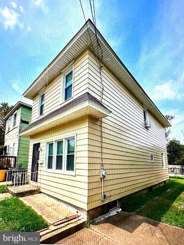 view of home's exterior featuring a patio area