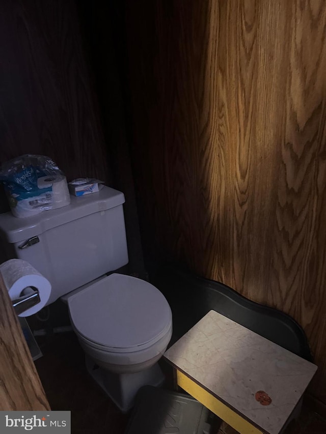 bathroom with toilet