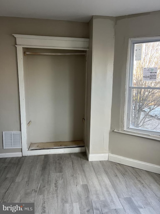 view of closet