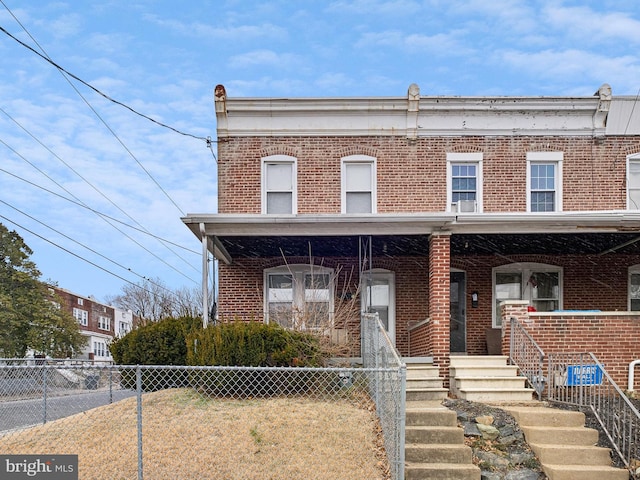 multi unit property featuring covered porch