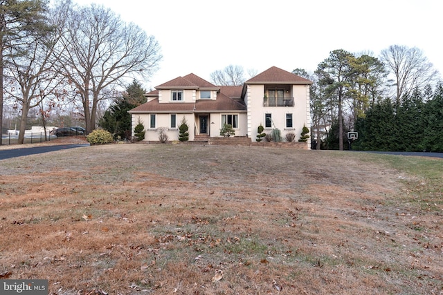 view of mediterranean / spanish-style house