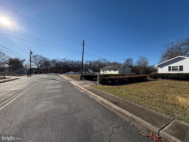 view of street