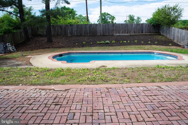 view of pool