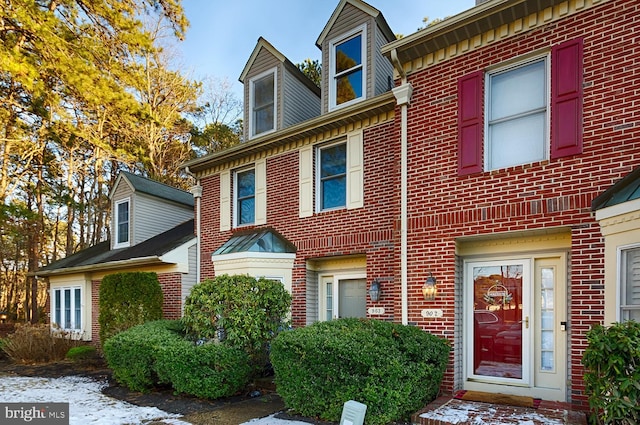 view of townhome / multi-family property