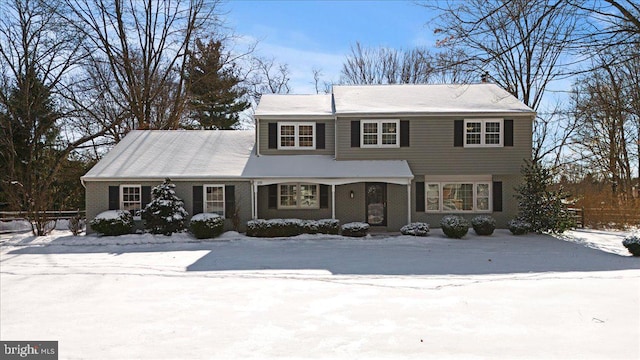 view of front of house