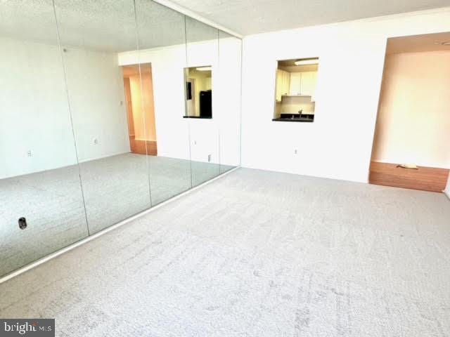 unfurnished room with carpet flooring