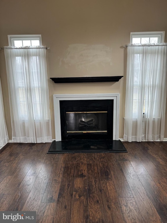 room details featuring wood-type flooring