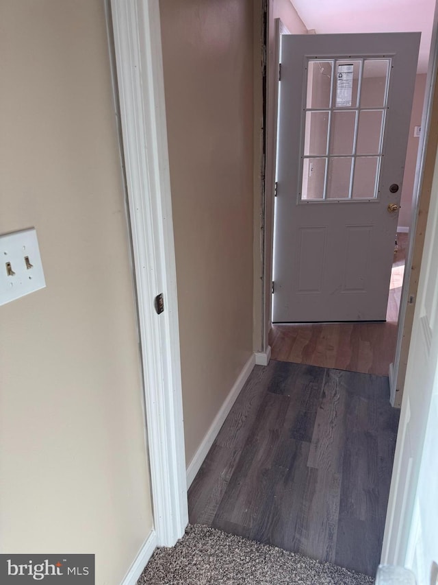 145 Press Ave, Browns Mills, NJ 08015 - doorway featuring wood finished floors and baseboards