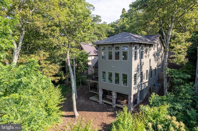 view of rear view of house