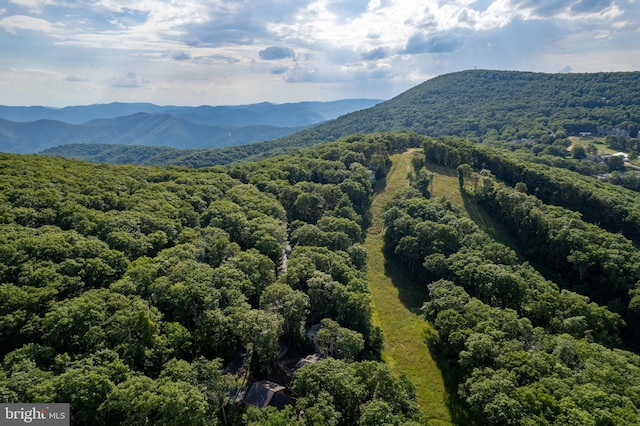 view of mountain feature