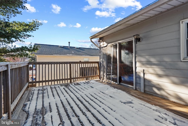 view of deck