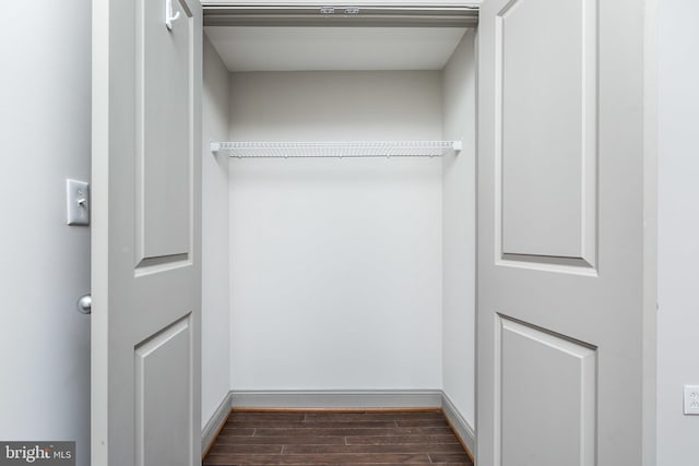 view of closet