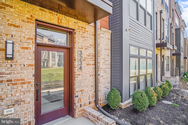 3234 Royal Fern Pl, Rockville, MD 20852 - property entrance with brick siding